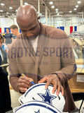 DeMarcus Ware Signed Dallas Cowboys Speed Authentic Flex Alternate White Helmet