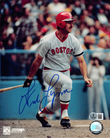 Red Sox Fred Lynn Authentic Signed 8x10 Vertical Photo Autographed BAS