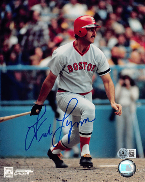 Red Sox Fred Lynn Authentic Signed 8x10 Vertical Photo Autographed BAS