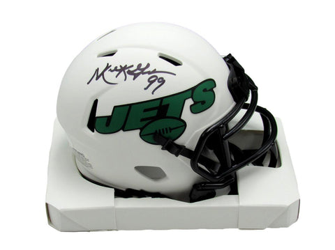 Mark Gastineau Autographed Lunar Eclipse Mini Football Helmet New York Jets JSA