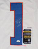Glenn "Chico" Resch "Cup 80" Signed New York Islanders Jersey (JSA COA) Goalie