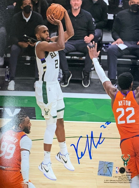 Milw Bucks 2021 NBA Champ KHRIS MIDDLETON Signed 8x10 Photo #8 AUTO