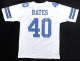 Bill Bates Signed Dallas Cowboys Jersey (JSA) 3xSuper Bowl Champion