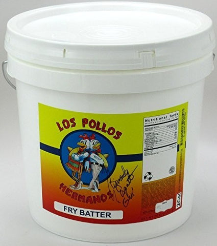 Giancarlo Esposito Signed Breaking Bad Los Pollos Hermanos Fry Batter Bucket