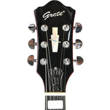 Michael J. Fox Autographed Back to The Future Grote Guitar Beckett Witness 57893