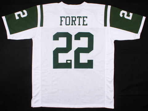 Matt Forte Signed New York Jets Jersey (JSA COA) 2xPro Bowl (2011,2013) R.B.