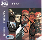 Dennis Deyoung Autographed Styx Classics Vol. 15 CD Cover with Disc Beckett