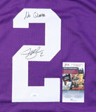 Jeff Blake Signed East Carolina Pirates Jersey Inscribed "No Quarter" (JSA COA)