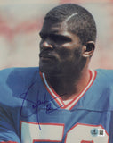 Lawrence Taylor Autographed 8x10 Photo New York Giants Beckett BAS QR #BS12762