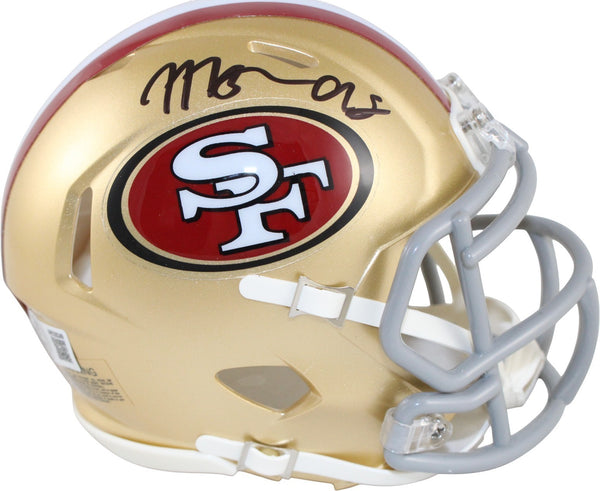 Mykel Williams Autographed/Signed San Francisco 49ers Mini Helmet Beckett 59402