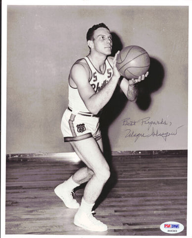 Wayne Glasgow Autographed Signed 8x10 Photo Phillips 66ers PSA/DNA #S46363