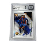 Eberechi Eze Signed 2024-25 Panini Impeccable EPL Gold /10 - BGS 9 AUTO 10