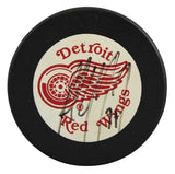 Red Wings Paul Coffey Authentic Signed Official NHL Hockey Puck BAS #BU64173