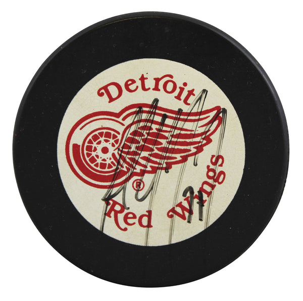 Red Wings Paul Coffey Authentic Signed Official NHL Hockey Puck BAS #BU64173