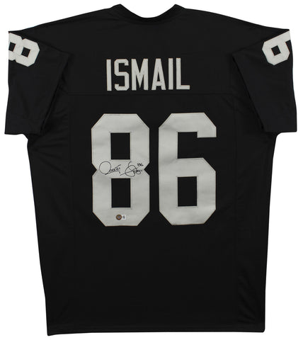 Raghib "Rocket" Ismail Authentic Signed Black Pro Style Jersey BAS Witnessed