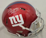 MICHAEL STRAHAN SIGNED NY GIANTS F/S FLASH SPEED AUTHENTIC HELMET BECKETT COA
