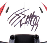 JJ Watt Autographed Arizona Cardinals Lunar Speed Mini Helmet- Beckett W Holo