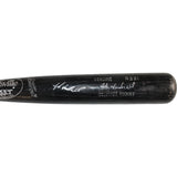 John Vander Wal Signed Colorado Rockies Game Used Broken LS Black Bat 53916