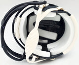 RUSSELL WILSON AUTOGRAPHED SEATTLE SEAHAWKS MINI HELMET IN GREEN RW HOLO 71470