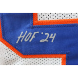 Randy Gradishar Autographed/Signed Pro Style White Jersey HOF Beckett 44681