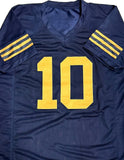 Packers Quarterback JORDAN LOVE Signed Custom Replica Throwback Jersey AUTO BAS