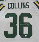 Packers SB XLV Champ NICK COLLINS Signed Custom Replica White Jersey AUTO - BAS