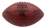 Mean Joe Greene Steelers Signed Wilson Super Bowl IX Duke Football HOF 87 BAS