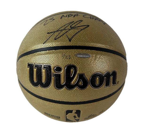 Aaron Gordon Autographed/"23 NBA Champs" NBA Gold Basketball #1 of LE-23 UDA COA