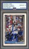 Shaquille O'Neal PSA 10 AUTO Rookie 1992 Topps #362 RC On Card GEM MINT AUTO