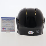 Torey Krug Signed Boston Bruins Mini Helmet (PSA COA) 2014 All Rookie Defenseman