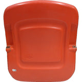 Bo Nix Autographed/Signed Denver Broncos Orange Seat Back Beckett Witness 51392