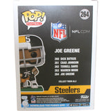 Joe Greene Autographed/Signed Pittsburgh Steelers Funko Pop! #264 Beckett 49035
