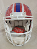 JOSH ALLEN SIGNED BUFFALO BILLS F/S THROWBACK SPEED AUTHENTIC HELMET BECKETT QR