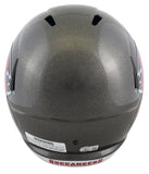 Buccaneers John Lynch Signed Full Size Speed Rep Helmet W/ Case BAS Witnessed