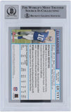 Eli Manning New York Giants Autographed 2004 Bowman #111 Beckett Item#13433740