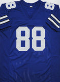 Cowboys DREW PEARSON Signed Custom Replica Blue Dallas Jersey AUTO - BAS