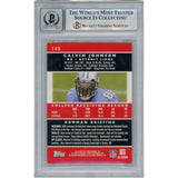 Calvin Johnson Autographed/Signed 2007 Bowman #145 Trading Card Beckett 48992