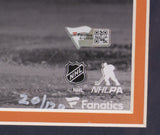 Leon Draisaitl Signed Framed Edmonton Oilers 16x20 Spotlight Photo Insc Fanatics