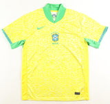 Endrick Signed Brazil National Team Jersey (Beckett) Striker UEFA Super Cup:2024