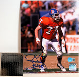 Karl Mecklenburg Autographed 8x10 Photograph Inscribed "ROF 01" (Beckett COA)