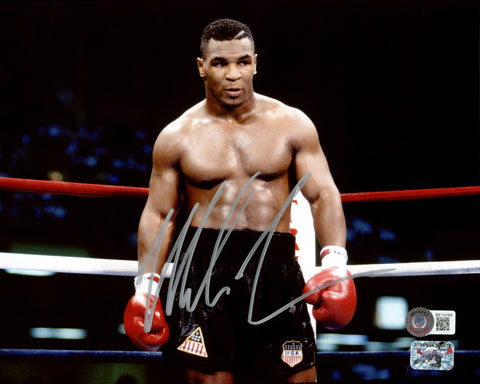 Mike Tyson Autographed Signed 8x10 Photo Beckett BAS