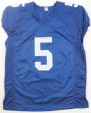 Kayvon Thibodeaux Signed New York Giants Jersey (Beckett) Ex-Oregan Ducks Edge