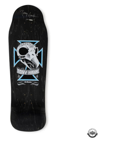 Tony Hawk Autographed Birdhouse Skull 2 Shape Skateboard Deck UDA LE 25