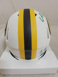 MATTHEW GOLDEN SIGNED GREEN BAY PACKERS LUNAR ECLIPSE SPEED MINI HELMET BECKETT