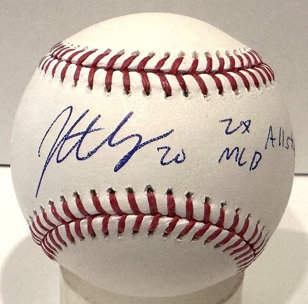 Brewers JONATHAN LUCROY Signed Official MLB Baseball AUTO w/ 2 x All Star - JSA