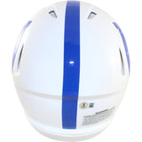 Edgerrin James Autographed Indianapolis Colts Authentic TB Helmet Beckett 51582