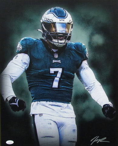 Haason Reddick Autographed/Signed 16x20 Photo Philadelphia Eagles JSA 176717