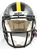 Troy Polamalu Signed Steelers F/S Speed Authentic Helmet HOF - Beckett W Holo