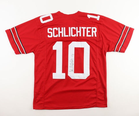 Art Schlichter Signed Ohio State Buckeyes Jersey (JSA) OSU Quarterback 1978-1981