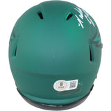 Randall Cunningham Autographed Philadelphia Eagles Mini Helmet Rave BAS W 53201